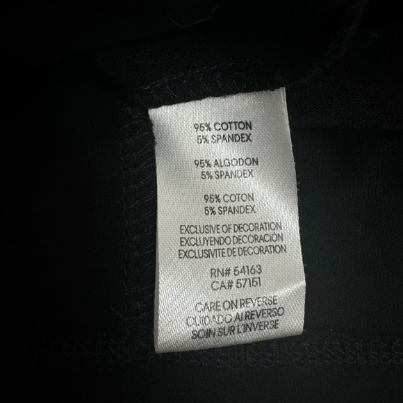 Karl Lagerfeld Paris Women’s Tee Shirt Dress Black size Small - Picture 3 of 5